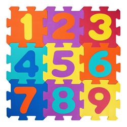 Plastica Pěnové puzzle Čísla, 10 dílů