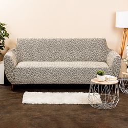 4Home Multielastický potah na sedačku Comfort Plus béžová, 180 - 220 cm, 180 - 220 cm