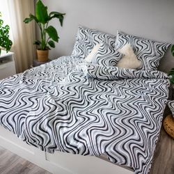 Jahu Saténové povlečení EMA Waves