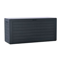 Zahradní úložný box Woodebox hnědá, 190 l, 78 cm