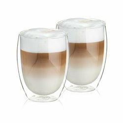 4Home Termo sklenice na latté Hot&Cool 350 ml, 2 ks