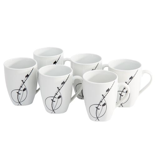 Domestic 6dílná sada hrnků Londra, 310 ml