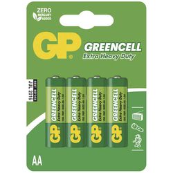 Baterie gp greencell r6 (aa), 4 ks