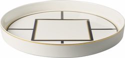 Villeroy & Boch MetroChic porcelánový podnos, Ø 33 cm