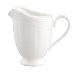 Villeroy & Boch White Pearl konvička na mléko, 0,25 l