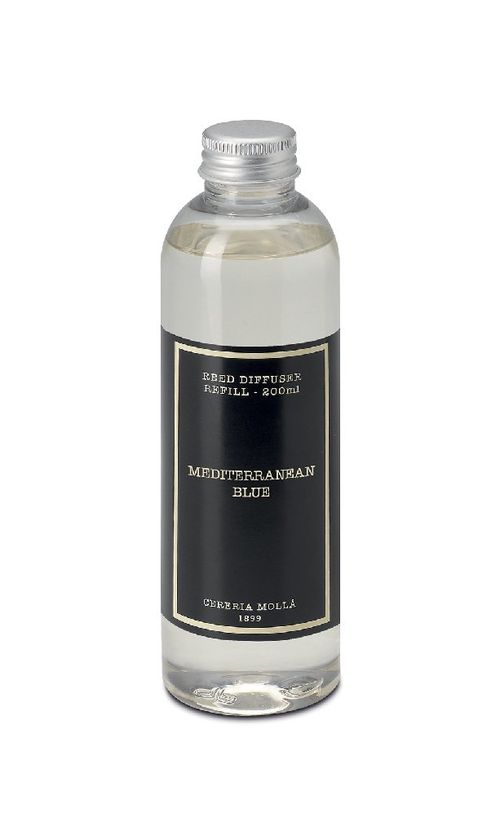 Náplň do difuzéru Mediterranean Blue Cereria Mollá, 200 ml