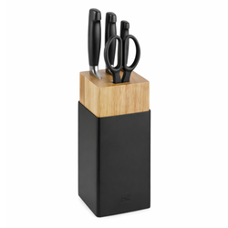 Zwilling Černý blok se noži Four Star a nůžkami, 5 ks 1029531