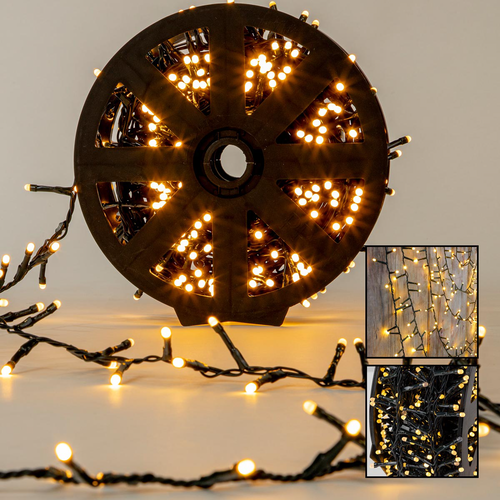 LED Světelný řetěz na kotouči 350 LED