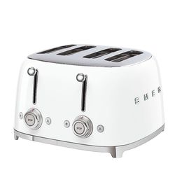 Smeg Toustovač 50´s Retro Style, 4x4, bílý TSF03WHEU