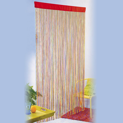 Dveřní provázkový závěs Duha, 100 x 200 cm