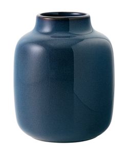 Villeroy & Boch Lave Home bleu uni kameninová váza Nek, 15,5 cm