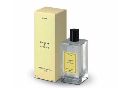 Vůně do bytu ve spreji Tuberose & Jasmine Cereria Mollá, 100 ml