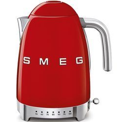 Smeg Rychlovarná konvice 50´s Retro Style, s regulací teploty, červená KLF04RDEU