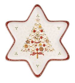Villeroy & Boch Winter Bakery Delight mísa ve tvaru hvězdy, stromeček, 37,5 x 33 cm 14-8612-3885
