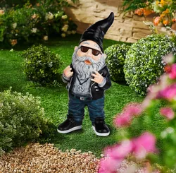 Zahradní trpaslík Mr. Cool, černý