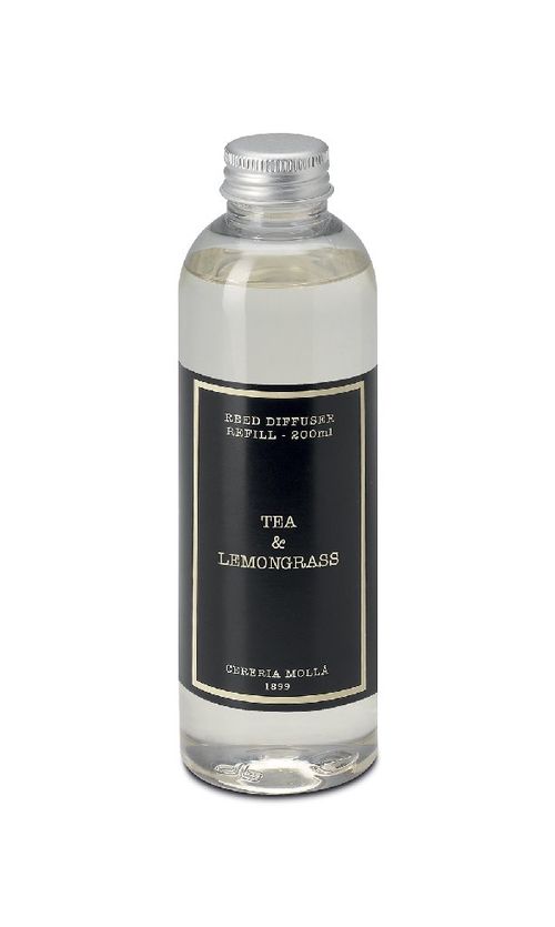 Náplň do difuzéru Tea & Lemongrass Cereria Mollá, 200 ml
