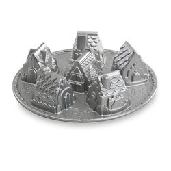 Nordic Ware Pečicí forma Vesnička, 1,4 l, stříbřitě šedá 81948
