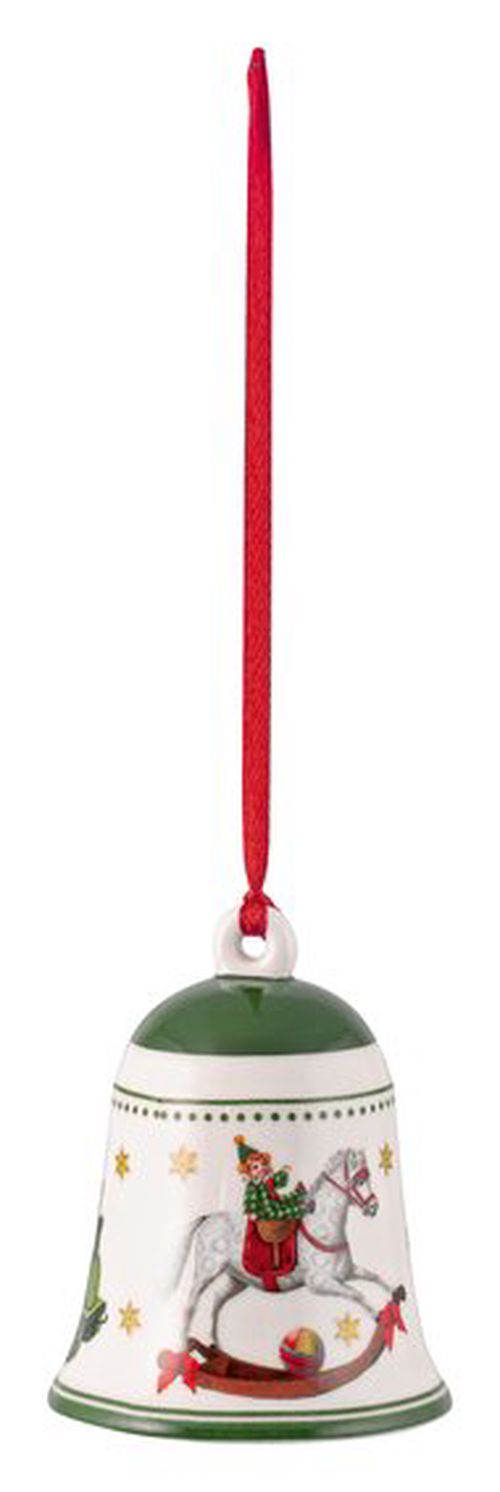 Villeroy & Boch My Christmas Tree ozdoba zvoneček, zelený 14-8622-6850