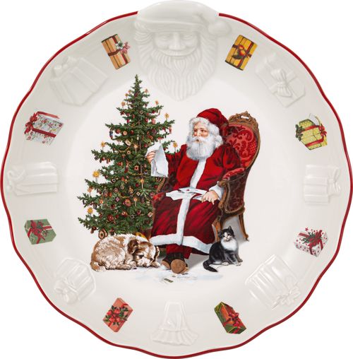 Villeroy & Boch Toy‘s Fantasy 2021 mísa s reliéfem Santy, 24 x 25 cm 14-8332-3614