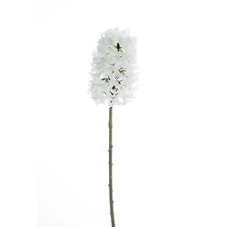 Umělá květina hyacint, bílá