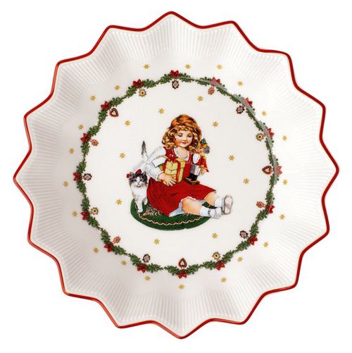 Villeroy & Boch Toy's Fantasy miska, děvčátko s hračkou, Ø 17 cm 14-8332-3678