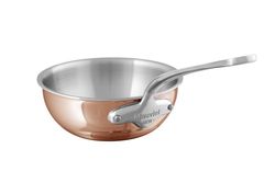 Mauviel M´6S měděná soté pánev na indukci, oblá, 24 cm 51224