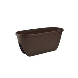 Gardenico Balkónový květináč na zábradlí Balconia OVI hnědá, pr. 60 cm