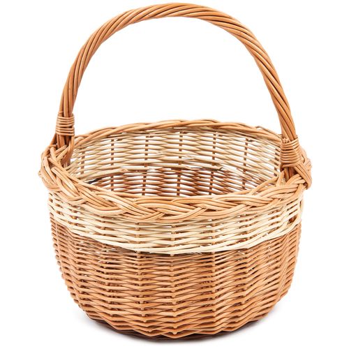 Nákupní proutěný košík Bolero, pr. 29 cm