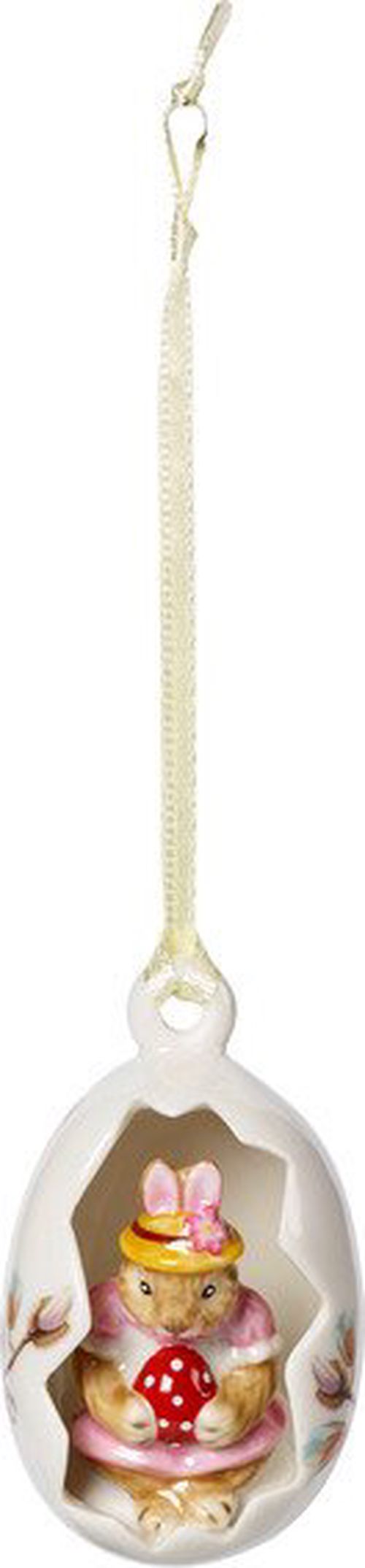 Villeroy & Boch Bunny Tales velikonoční závěsná dekorace, zaječice Anna ve vajíčku