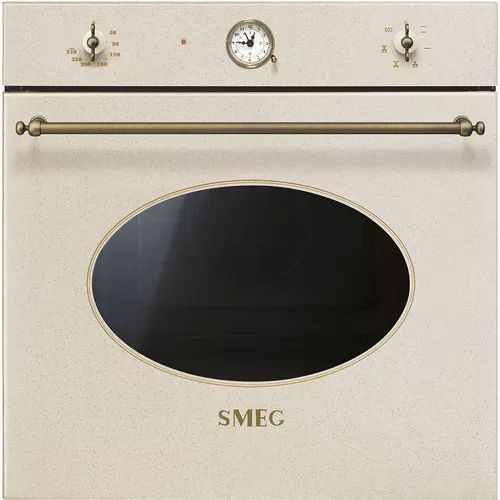 Smeg Vestavná trouba SF800, řady Coloniale, 60cm, enegr. tř. A, béžová SF800AVO