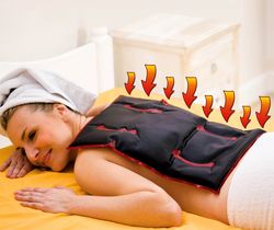 Hřejivý rašelinový polštář 48x30 cm