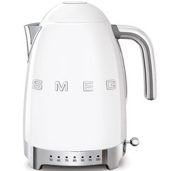 Smeg Rychlovarná konvice 50´s Retro Style, s regulací teploty, bílá KLF04WHEU