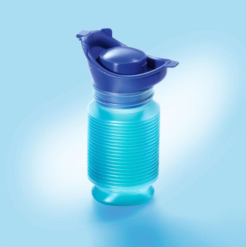 Cestovní láhev na moč (bažant)