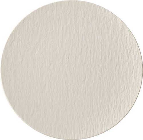 Villeroy & Boch Manufacture Rock Blanc jídelní talíř, Ø 25 cm