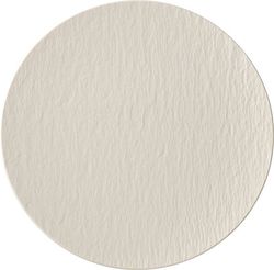 Villeroy & Boch Manufacture Rock Blanc jídelní talíř, Ø 25 cm