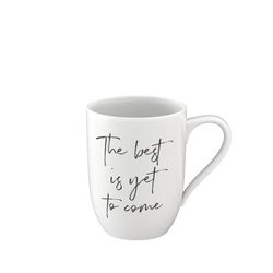 Villeroy & Boch Statement hrnek "The best yet to come", 0,34 l