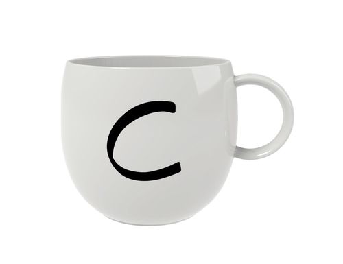 Villeroy & Boch Like hrnek Letters, písmeno C, 0,33 l