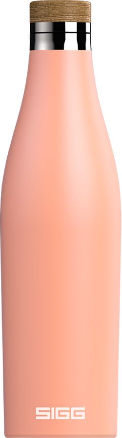 SIGG dvoustěnná nerezová láhev na vodu Meridian, růžová, 0,5 l