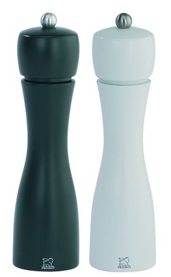 Peugeot Tahiti set na pepř a sůl, černá / bílá, 21 cm