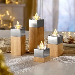 Adventní svícny, sada 4 kusů