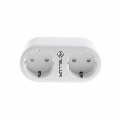 Tellur WiFi Smart AC Dual Plug, Duální zásuvka, 16A, 3680W