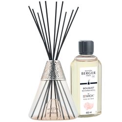 Maison Berger Paris Aroma difuzér Starck, růžový + Peau de Soie, 400 ml 6900