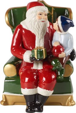 Villeroy & Boch Christmas Toys Santa v křesle s hracím mechanismem, 15 x 10 cm 14-8327-6636