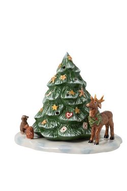 Villeroy & Boch Christmas Toys dekorace / svícen, vánoční stromek se zvířátky, 17 cm 14-8327-6648