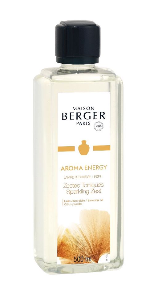 Maison Berger Paris náplň do katalytické lampy Aroma Energy – Čerstvé tonikum, 500 ml