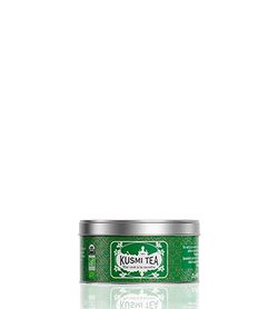 Sypaný bio organický zelený čaj Kusmi Tea Spearmint green tea, 25 g