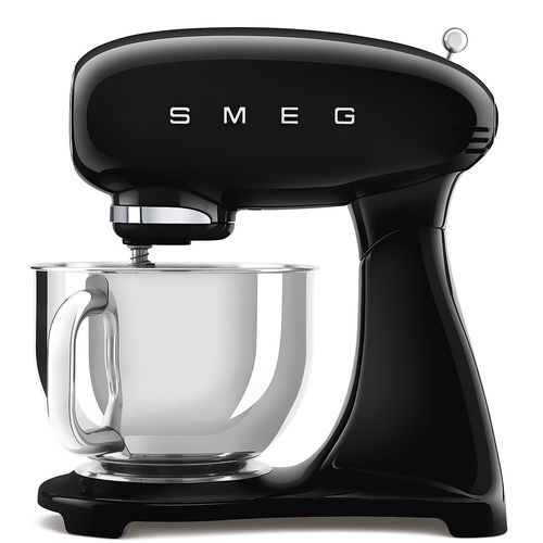 Kuchyňský robot Smeg Retro Style 50´s SMF03, černý, SMF03BLEU