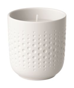 Villeroy & Boch Vonná svíčka Perle, Manufacture Collier blanc, s vůní Sparkle, 180 ml 10-1681-7890