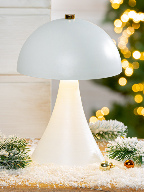 Gilde Stolní LED lampa Pilzlampe Modern, 22 cm