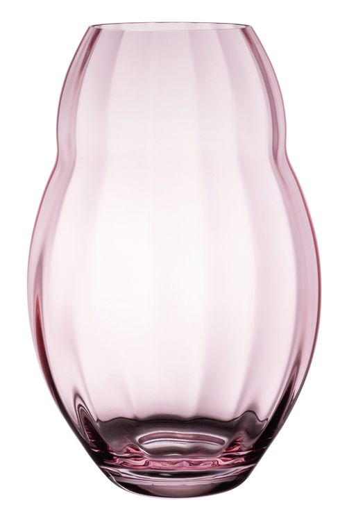Villeroy & Boch Skleněná váza Rose Garden, růžová, 20 cm 10-4288-5410